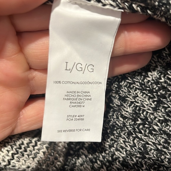 NWT Cabi Classic Cardigan 4097 100% Cotton Sweater Size Large - Picture 4 of 5